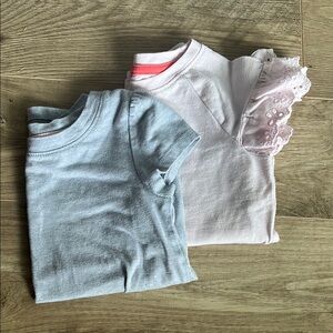 Cat & Jack Gray Short Sleeve Tees